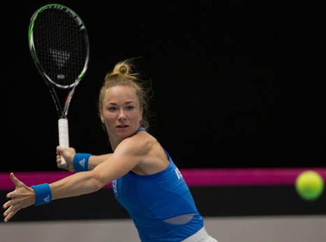 גלושקו. שתי מערכות הספיקו לה (איגוד הטניס)