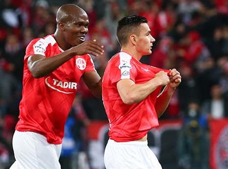 הלהקה מב"ש מוכנה למשחק העונה (אלן שיבר)