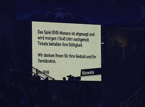הודעת הביטול בזיגנאל אידונה פארק (Getty)