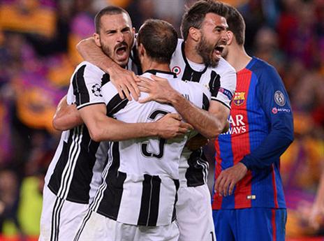 יובנטוס צוהלת על רקע פיקה המאוכזב. הישג ענק (getty)