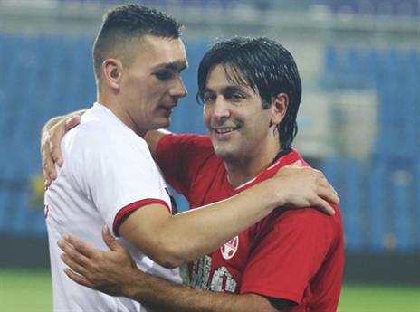 מוערך מאוד בב"ש. הובאן עם ברדה (צילום: אלן שיבר)