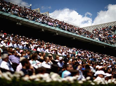 הקהל המקומי זכה לצפות במשחק מצוין (getty)