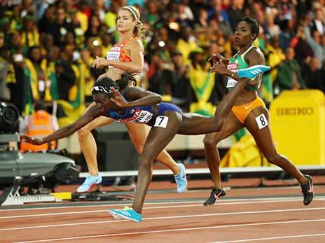 לא מעכלת. בואי חוצה את קו הסיום (Getty)