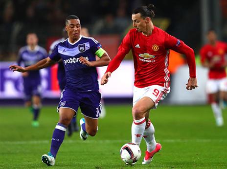 המשחק האחרון מול אנדרלכט. זלטאן (getty)