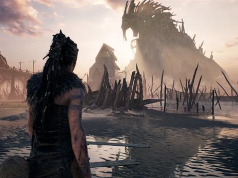 עולם סוריאליסטי ומלחיץ. מתוך Hellblade: Senua's.