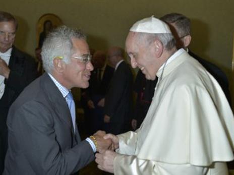 האפיפיור הוזמן לעיר הקדושה לשלוש הדתות