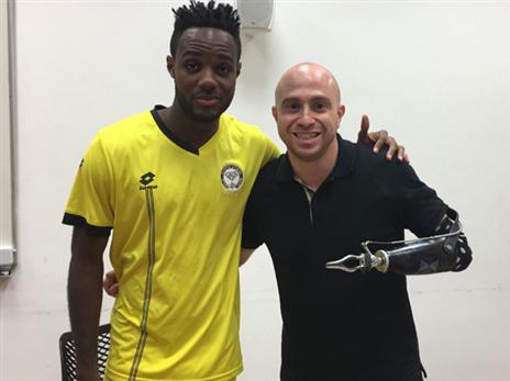 סרן זיו שילון באימון נתניה. הרצאה מרתקת