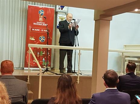 שגריר רוסיה: "לא מאמין שלפוליטיקה יש מקום בספורט"