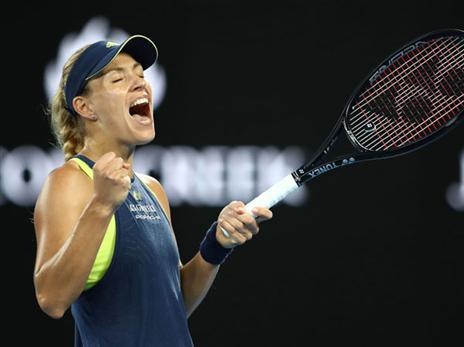 קרבר. לא השאירה לשראפובה סיכוי (getty)