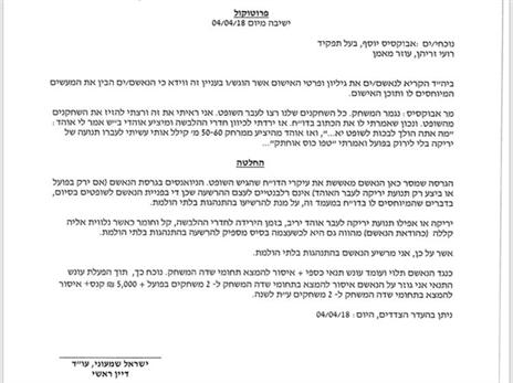 החלטת בית הדין בעניין יוסי אבוקסיס