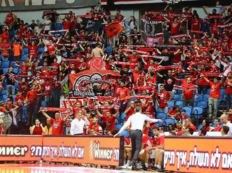 אוהדי ירושלים, יכולים להיות מרוצים ממה שהם ראו. (באדיבות מנהלת הליגה)