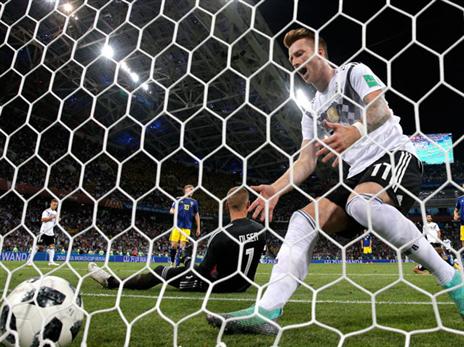 גרמניה עוד לא בטוחה בשמינית הגמר (Getty)