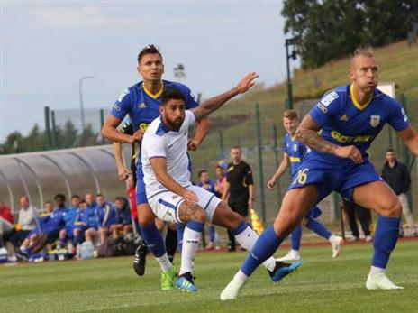 אלירן עטר, כבש את שער השוויון (באדיבות מכבי ת"א, האתר הרשמי)