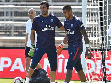 בופון יחזור לשער מול ראן (getty)