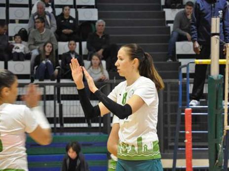 אנסטסיה ברבנשיקובה. הירוקות עדיין בלתי מנוצחות (באדיבות איגוד הכדורעף)