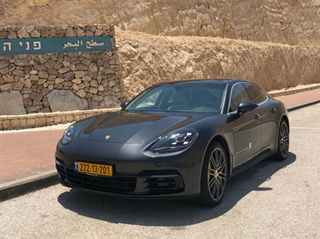 פורשה פנמרה היברידית. אולי במקרה שלה הגנבים יחרגו (צילום: רונן טופלברג)