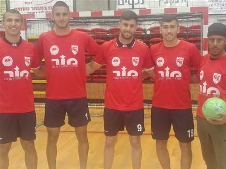 שחקני רעננה בטורניר לזכרו של אופיר שוקר ז"ל