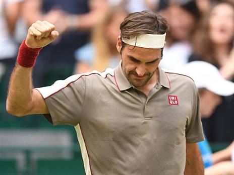 אחד הטורנירים האהובים עליו, רוג'ר פדרר בהאלה (Gettyimages)