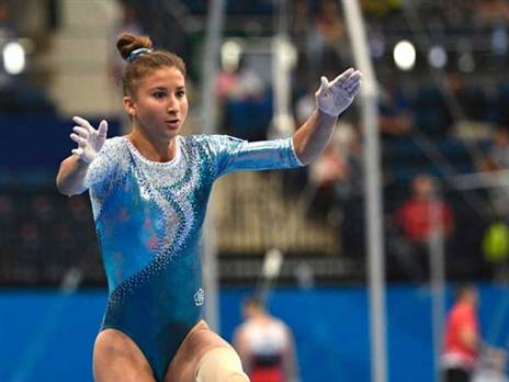 נצר, הופעה מכובדת (צילום: עמית שיסל, מינסק, באדיבות הוועד האולימפי בישראל)