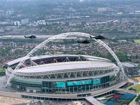 וומבלי. עיכובים אפשר למצוא כמעט בכל פרוייקט (Getty)