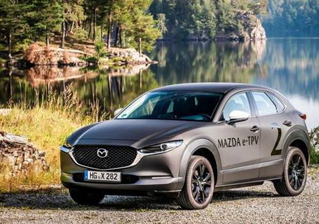 דגם אב-טיפוס חשמלי של מאזדה על בסיס CX-30