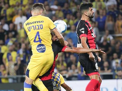 היה המצטיין בשורות מכבי אמש. סאבוריט (צילום: דני מרון)