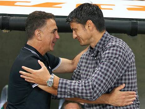 ניצוץ מול עוצמה. איביץ' ובלבול במפגש ביניהם העונה (צילום: אלן שיבר)