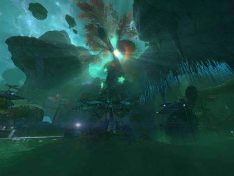 יער חייזרי - חלק חדש שנבנה במיוחד עבור המשחק, ומעניק רובד חדש ל-XEN