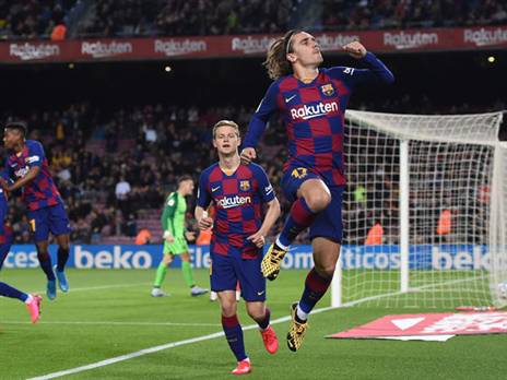 כבר אחרי ארבע דקות, ברצלונה כבשה ראשונה (getty)