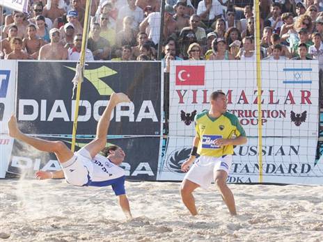 (צילום:  ליגת "בנק יהב" כדורגל חופים)