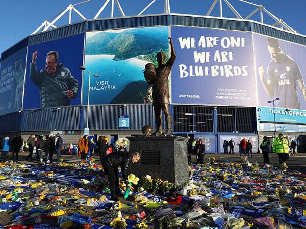 אחת מבין המחוות הרבות שנעשו לזכר השחקן באותה תקופה. (GETTY)