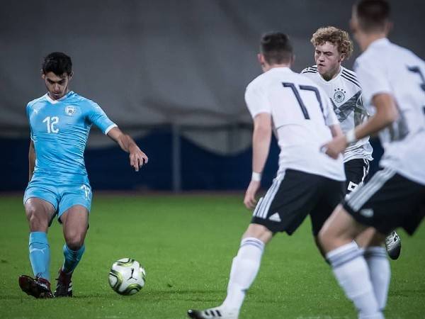 בסוף הגיע לנבחרת. מרדכי (קרדיט עודד קרני וההתאחדות לכדורגל)