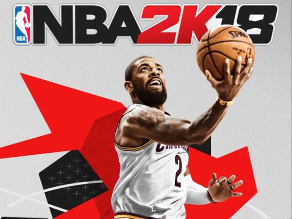 קיירי אירווינג על עטיפת 2K18 הסטנדרטית