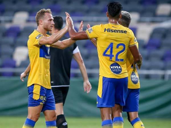 גלזר ופרץ יפתחו בקישור (באדיבות מכבי ת"א)