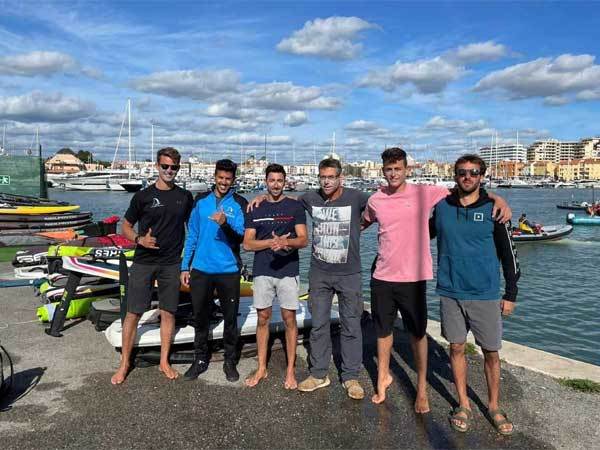 גור שטיינברג עם נבחרת הגברים ב-RSX (איגוד השייט בישראל)