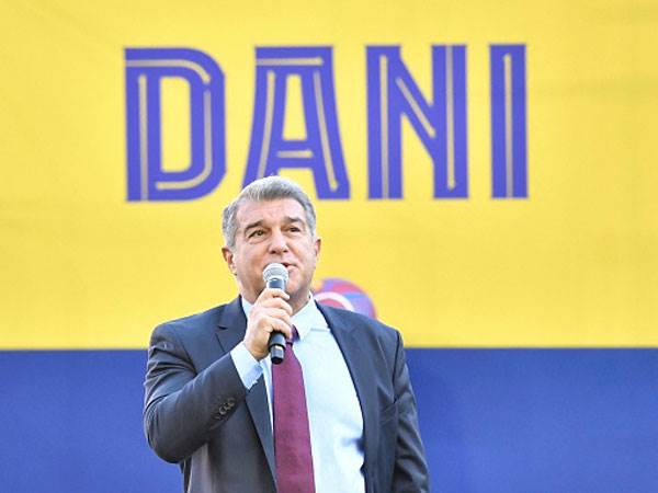 ז'ואן לאפורטה. החזיר את אלבס לברצלונה (Getty)