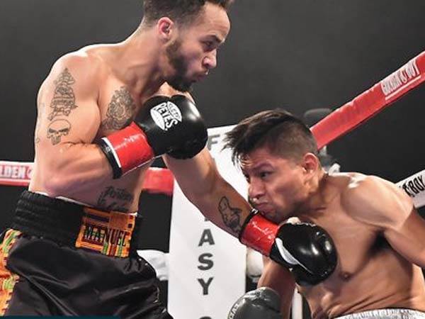 בדרך להיסטוריה באגרוף? משמאל: פטריסיו מנואל, לשעבר אלופת ארה"ב לנשים