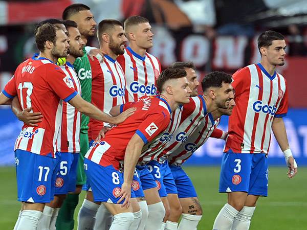 הפתרון המסתמן. שחקני ג`ירונה (GETTY)