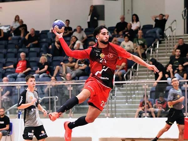 בן גונן, שחקנה של ראשון לציון (צילום: הדר ואן קולא, איגוד הכדוריד)