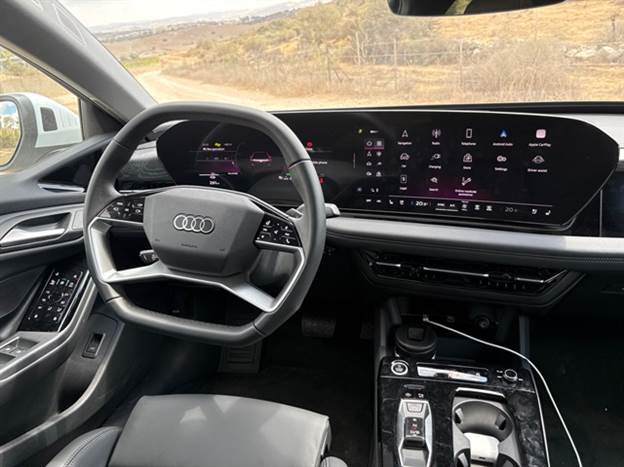 תחושה יוקרתית וטכנולוגית בדיוק כמו שציפינו מאאודי