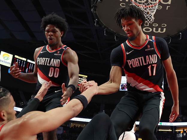 שארפ והנדרסון. חלק מהעתיד של פורטלנד? (Getty)