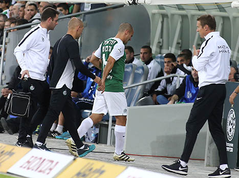 גילי ורמוט. הוא אמור לפתוח מול רעננה (צילום: אלן שיבר)