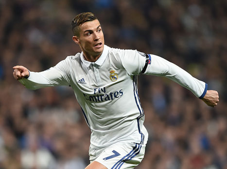 הכה את ארסנל במדי יונייטד. רונאלדו (gettyimages)