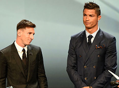 נמאס מהוויכוח הבלתי נגמר בין מסי לרונאלדו (getty)