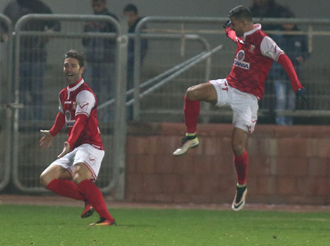 פאס חוגג זמנית. "איבדנו 4 נקודות יקרות" (צילום: יוסי שקל)