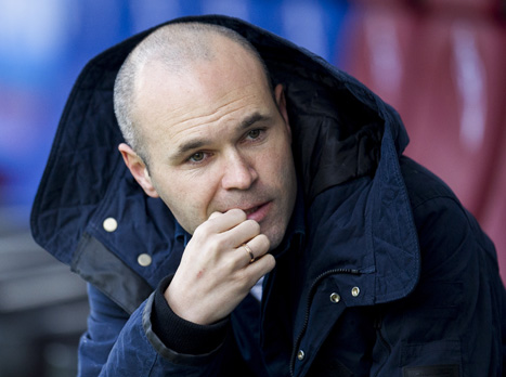 אינייסטה. אנריקה: "הוא יחזור מאוד בקרוב" (Getty)