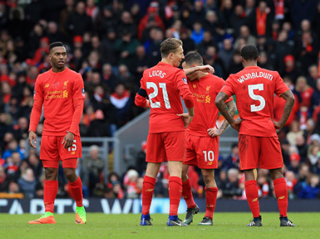 שחקני ליברפול המומים (Getty)