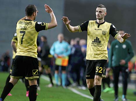 בית"ר הבטיחה כמעט סופית את המקום בפלייאוף העליון (צילום: אלן שיבר)