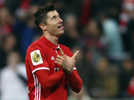 לא מפסיק להבקיע. לבנדובסקי (getty)