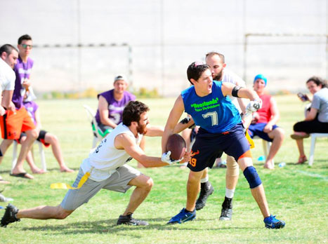 גם הספורט האמריקאי יהיה שם (צילום: אישונים ארז ולירון)